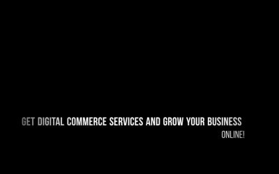 Get digital commerce services and grow your business online!